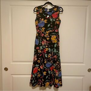 Pact Capped Sleeve Midi Dress